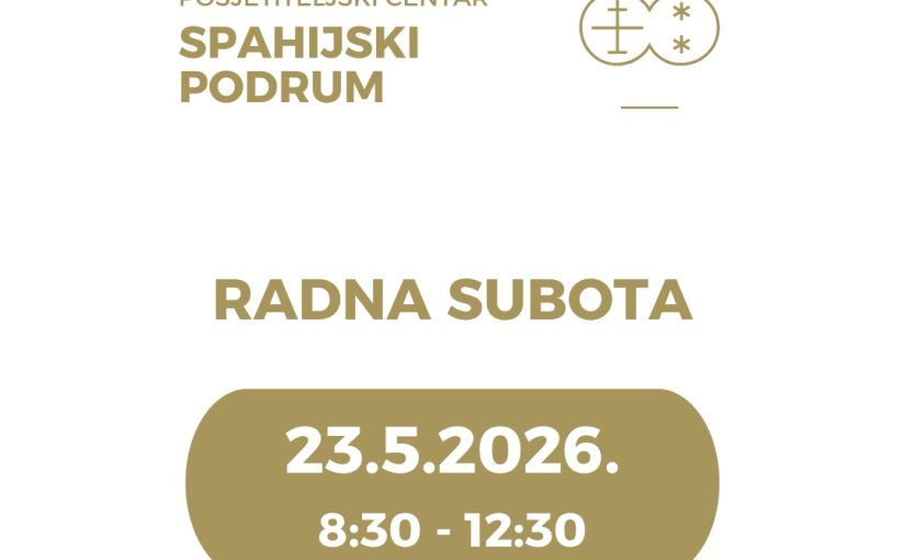 Radna subota u Spahijskom podrumu