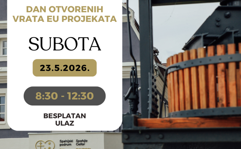 Dan otvorenih vrata EU projekata – SUBOTA, 23.5.2026.