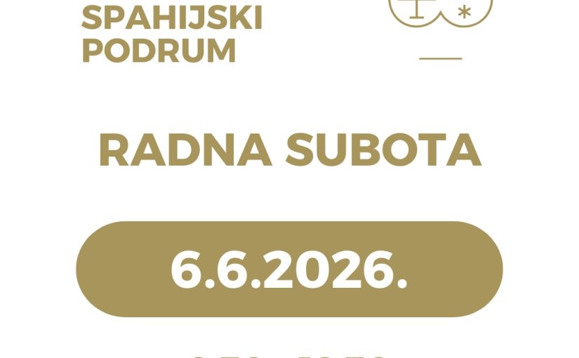 Radna subota u Spahijskom podrumu