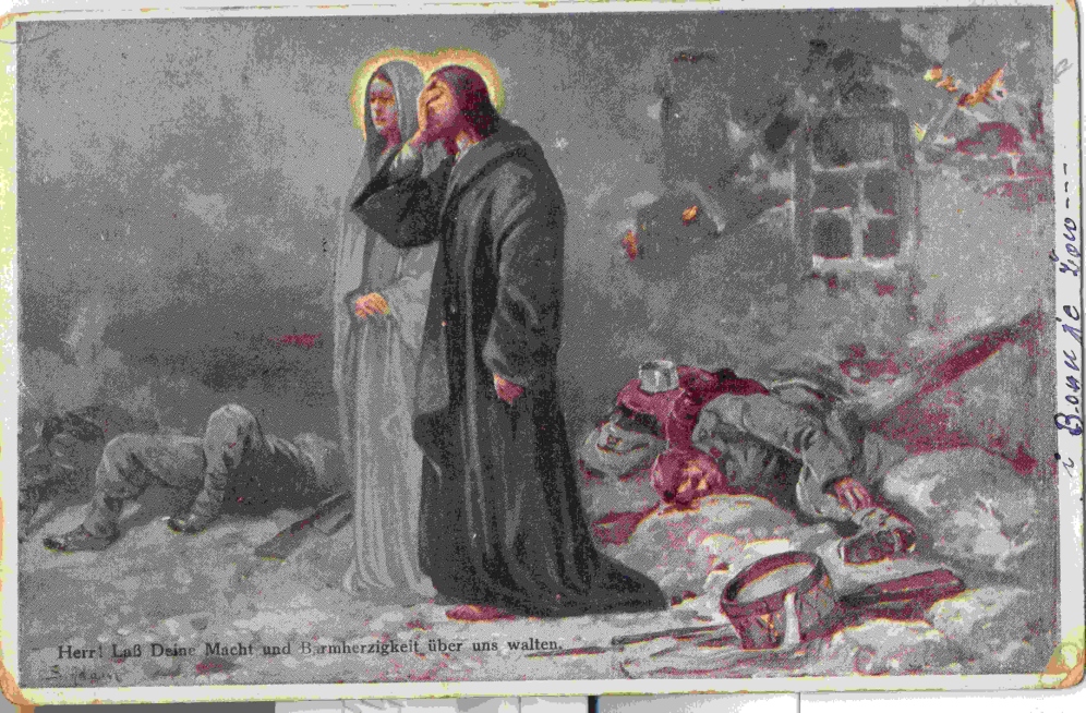 Razglednica iz albuma Pakračanina Luje Šnedorfa poslana za vrijeme njegovog služenja u austrougarskoj vojsci tijekom Prvog svjetskog rata
